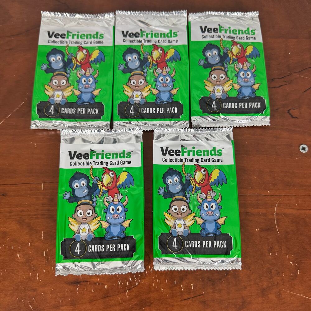 Veefriends Compete & Collect Sealed Pack Series 2 Cards - ZeroCool - 1 Pack per